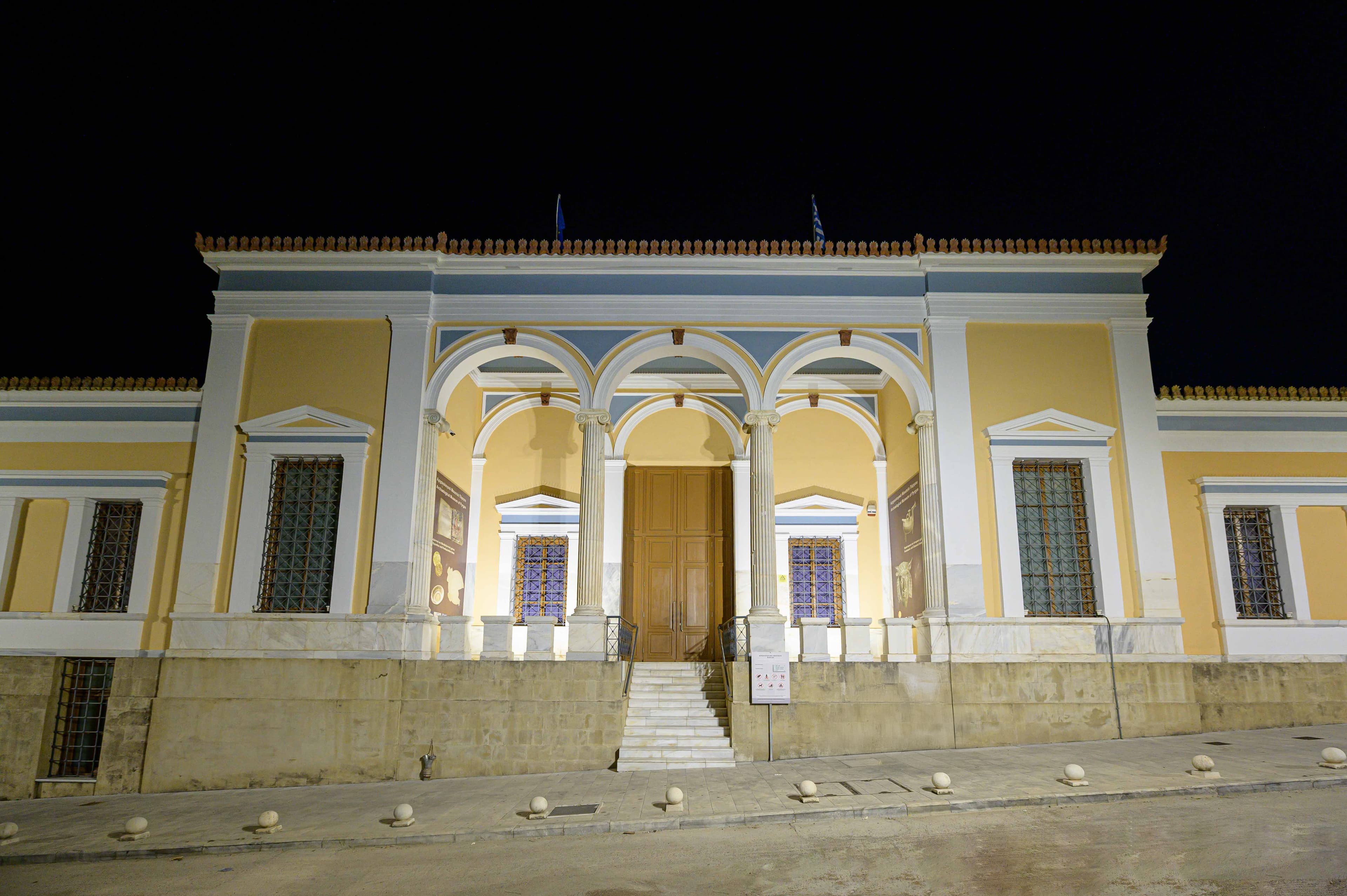 Εξωτερική όψη του Αρχαιολογικού Μουσείου Πύργου